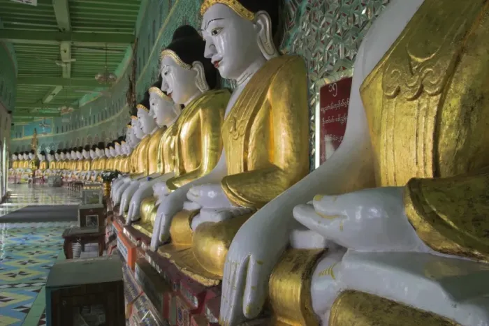 Framed Print : Buddha images, Umin Thounzeh (30 Caves), Sagaing, Sagaing Hill, near Mandalay Framed Print : Buddha images, Umin Thounzeh (30 Caves), Sagaing, Sagaing Hill, near Mandalay