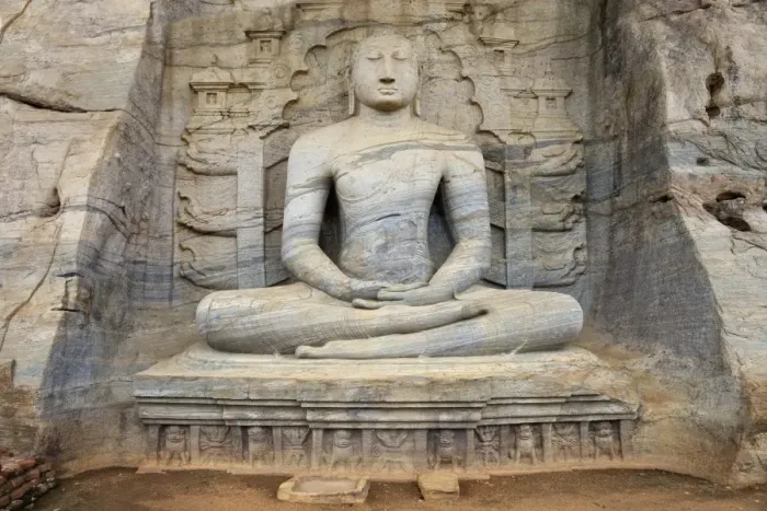 Framed Print : Buddha in meditation, Gal Vihara Rock Temple, Polonnaruwa, Sri Lanka, Asia Framed Print : Buddha in meditation, Gal Vihara Rock Temple, Polonnaruwa, Sri Lanka, Asia