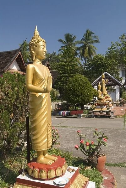 Buddha statues, Wat Mai Complex, Luang Prabang, Laos, Indochina, Southeast Asia, Asia