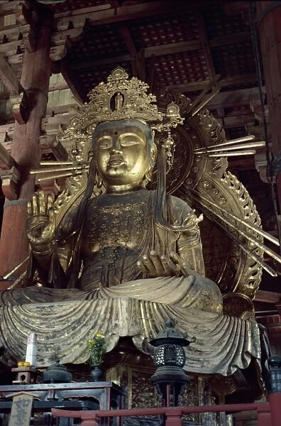 Buddha in the Todaiji Temple