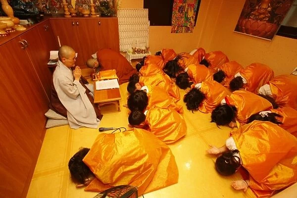 Buddhist ceremony for children, Seoul, South Korea, Asia