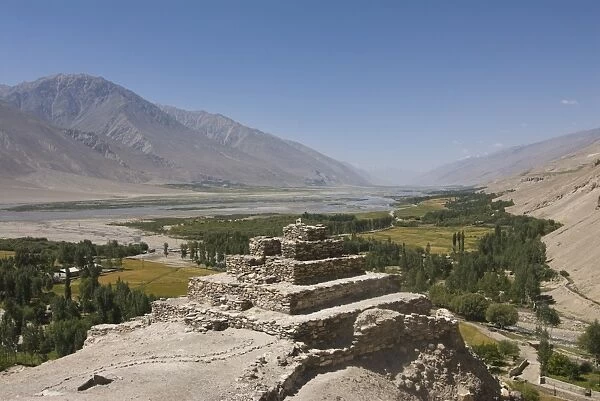 Buddhist holy site of pilgrimage, Vrang, Wakhan corridor, The Pamirs, Tajikistan