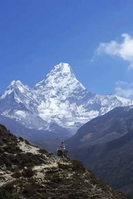 Framed Print : Buddhist stupa on trail with Ama Dablam behind, near Tengboche, Sagarmatha National Park, UNESCO World Heritage Site, Solukhumbu District, Nepal, Himalayas, Asia Framed Print : Buddhist stupa on trail with Ama Dablam behind, near Tengboche, Sagarmatha National Park, UNESCO World Heritage Site, Solukhumbu District, Nepal, Himalayas, Asia