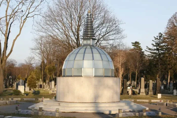 Framed Print : Buddhist stupa in Vienna central cemetery, Vienna, Austria, Europe Framed Print : Buddhist stupa in Vienna central cemetery, Vienna, Austria, Europe
