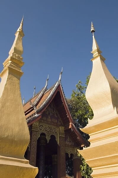 Buddhist temple, Luang Prabang, Laos, Indochina, Southeast Asia, Asia