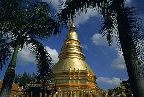 Buddhist temple of Wat Haripoonchai