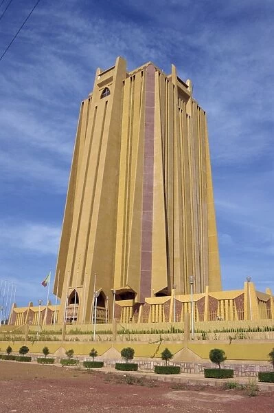 Building, Bamako, Mali, Africa
