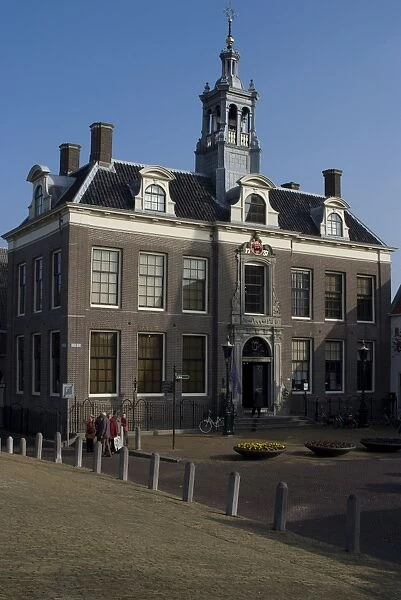Building on main square, Edam, Netherlands, Europe