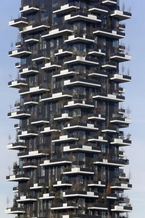 Framed Print : Building near Porta Nuova, Milan, Lombardy, Italy, Europe Framed Print : Building near Porta Nuova, Milan, Lombardy, Italy, Europe