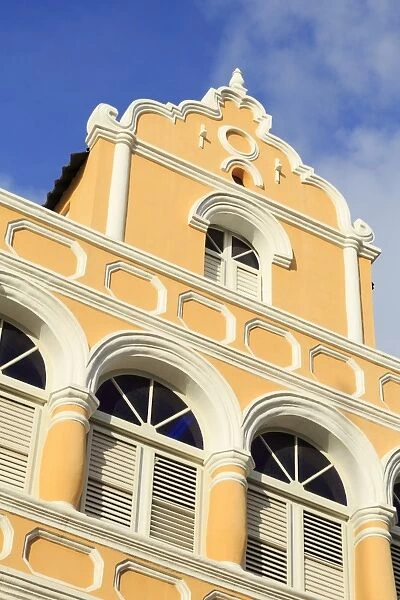 Buildings on Breedestraat, Punda, Willemstad, Curacao, West Indies, Netherlands Antilles, Caribbean, Central America