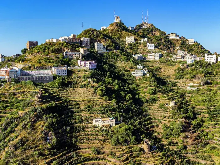 Framed Print : Buildings on top of Fayfa mountain, Jazan province, Saudi Arabia, Middle East Framed Print : Buildings on top of Fayfa mountain, Jazan province, Saudi Arabia, Middle East