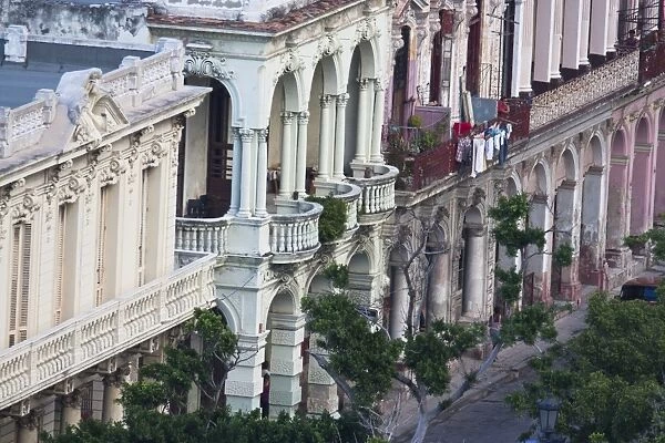 Buildings along the Prado in Havana, Cuba, West Indies, Central America
