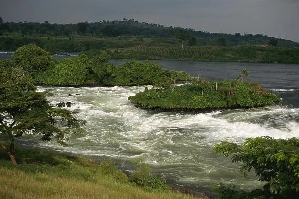 Bujagali Falls, near Jinja, Uganda, East Africa, Africa