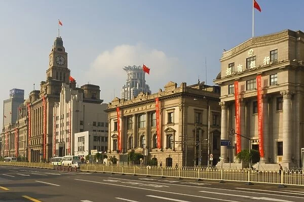 The Bund, Huangpu District, Shanghai, China, Asia