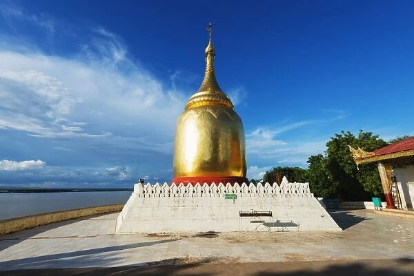 Bupaya Pagoda, Bagan (Pagan), Myanmar (Burma), Asia