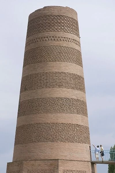 Burana Tower, minaret, Burana, Kyrgyzstan, Central Asia