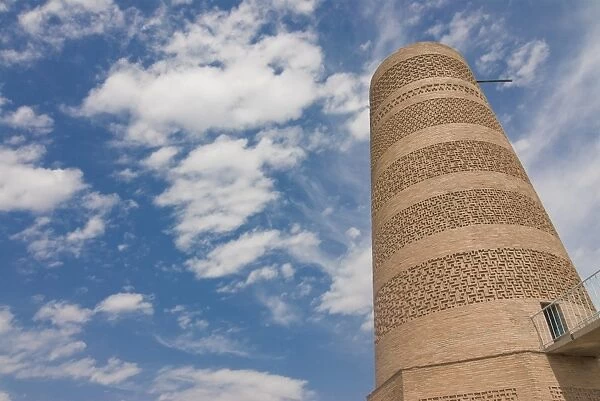 Burana Tower, a minaret, Burana, Kyrgyzstan, Central Asia, Asia