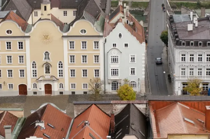 Framed Print : Burghausen, Bavaria, Germany, Europe