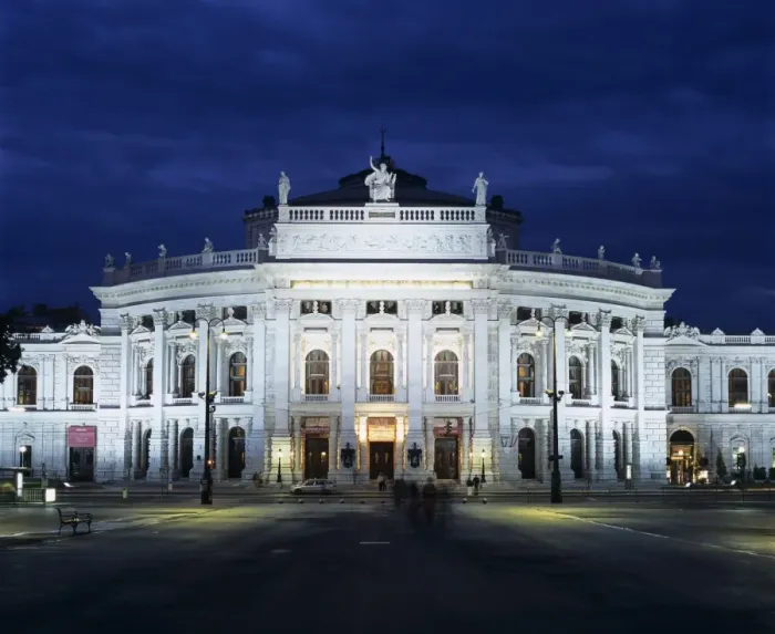Framed Print : Burgtheater at night, UNESCO World Heritage Site, Vienna, Austria, Europe Framed Print : Burgtheater at night, UNESCO World Heritage Site, Vienna, Austria, Europe