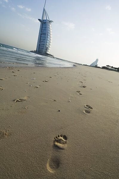 Burj Al Arab Hotel on Jumeirah Beach