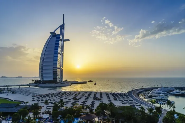 Framed Print : Burj Al Arab, Jumeirah Beach at sunset, Dubai, United Arab Emirates, Middle East Framed Print : Burj Al Arab, Jumeirah Beach at sunset, Dubai, United Arab Emirates, Middle East