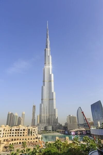 Burj Khalifa, Downtown, Dubai, United Arab Emirates, Middle East