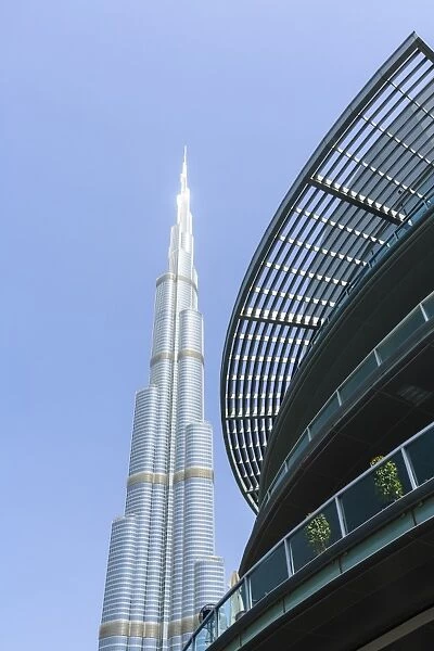Burj Khalifa and Dubai Mall, Dubai, United Arab Emirates, Middle East
