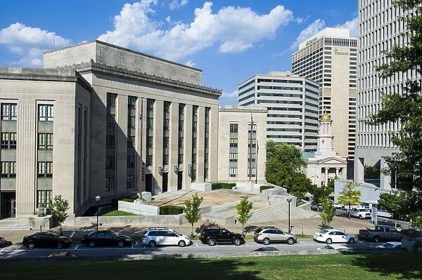 Business district of Nashville, Tennessee, United States of America, North America