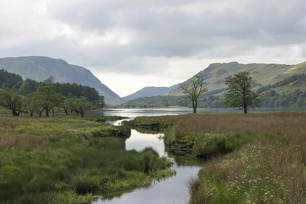 Buttermere in The Lake District National Park, Cumbria, England, United Kingdom, Europe