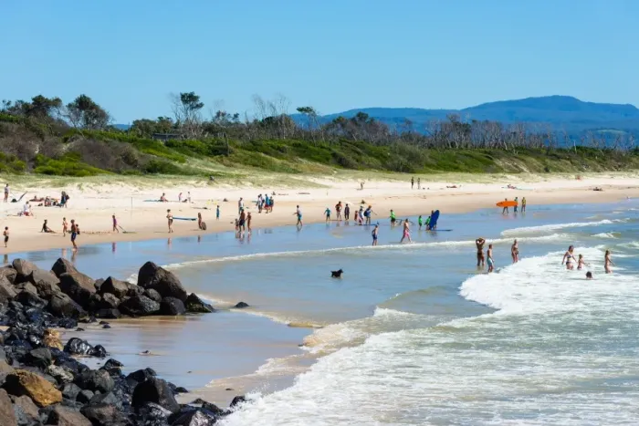 Framed Print : Byron Bay Main beach, New South Wales, Australia, Pacific Framed Print : Byron Bay Main beach, New South Wales, Australia, Pacific