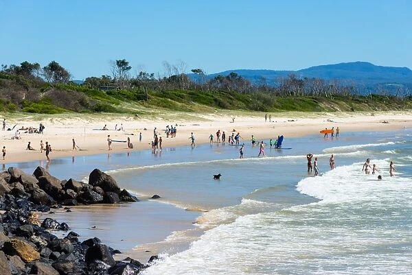 Byron Bay Main beach, New South Wales, Australia, Pacific