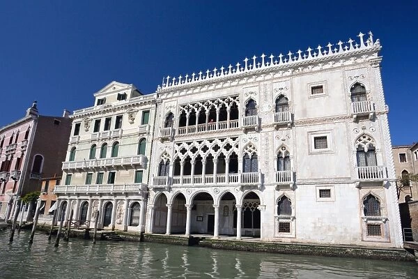 Ca d Oro (House of Gold), Grand Canal, Venice, UNESCO World Heritage Site