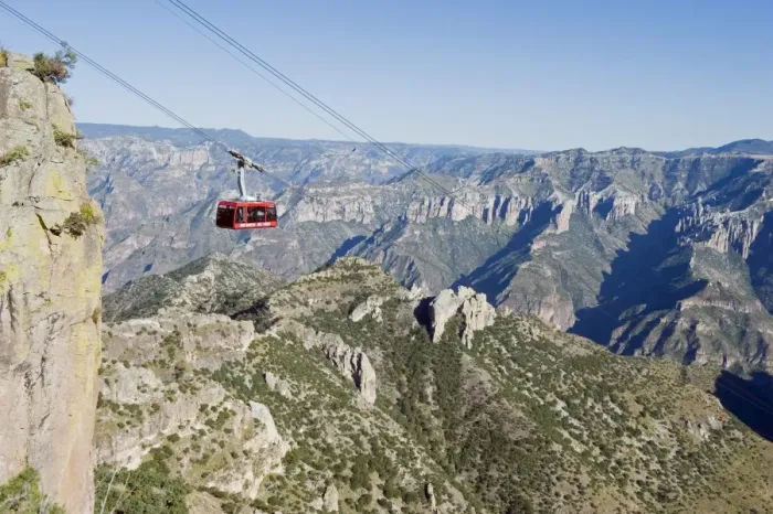 Framed Print : Cable car at Barranca del Cobre (Copper Canyon), Chihuahua state, Mexico, North America Framed Print : Cable car at Barranca del Cobre (Copper Canyon), Chihuahua state, Mexico, North America
