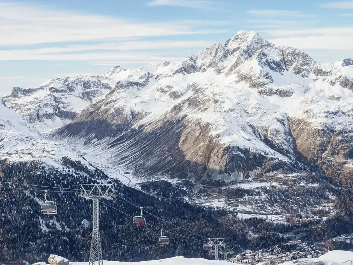 Framed Print : Cable car up to Mount Corvatsch near St. Moritz in the southern Engadine Valley, Graubunden, Switzerland, Europe Framed Print : Cable car up to Mount Corvatsch near St. Moritz in the southern Engadine Valley, Graubunden, Switzerland, Europe