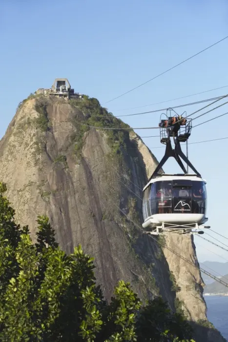 Framed Print : Cable car at Sugar Loaf Mountain (Pao de Acucar), Urca, Rio de Janeiro, Brazil, South America Framed Print : Cable car at Sugar Loaf Mountain (Pao de Acucar), Urca, Rio de Janeiro, Brazil, South America