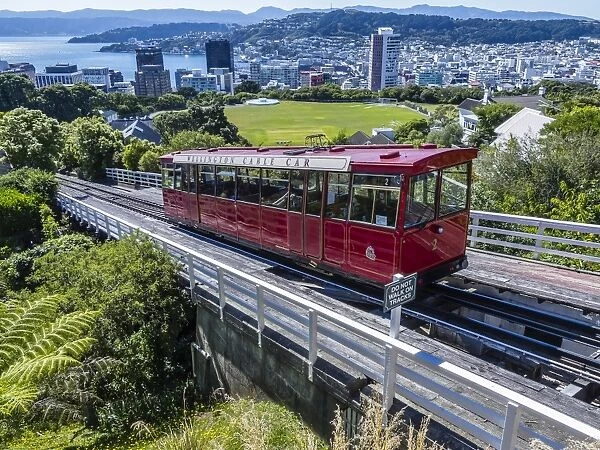 Cable car, Wellington, North Island, New Zealand, Pacific