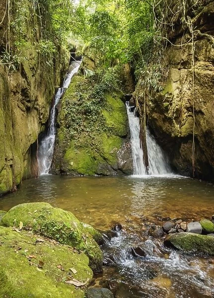 Cachoeira Indiana Jones, waterfall in Boa Esperanca de Cima, Nova Friburgo Municipality