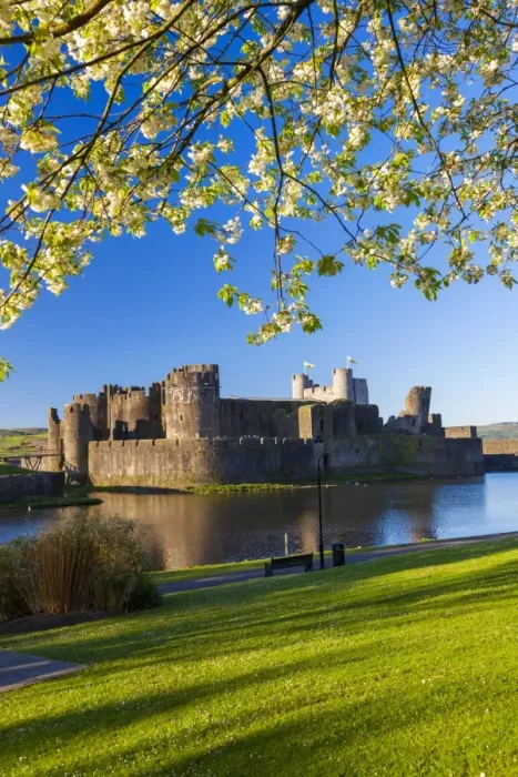 Framed Print : Caerphilly Castle, Gwent, Wales, United Kingdom, Europe Framed Print : Caerphilly Castle, Gwent, Wales, United Kingdom, Europe