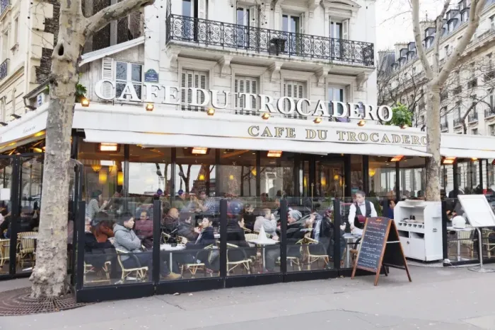 Framed Print : Cafe du Trocadero, Trocadero, Paris, Ile de France, France, Europe Framed Print : Cafe du Trocadero, Trocadero, Paris, Ile de France, France, Europe