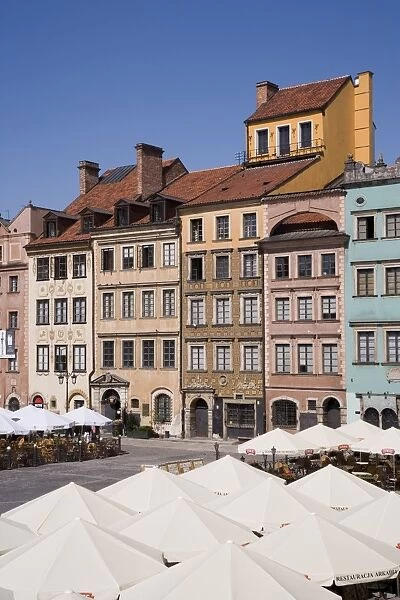 Cafes in the Old Town Square (Rynek Starego Miasto)