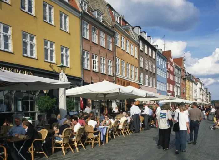 Framed Print : Cafes and restaurants, Nyhavn, Copenhagen, Denmark, Scandinvia, Europe Framed Print : Cafes and restaurants, Nyhavn, Copenhagen, Denmark, Scandinvia, Europe