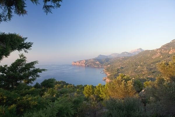 Cala de Deia, north coast of Majorca, Balearic Islands, Spain, Mediterranean, Europe