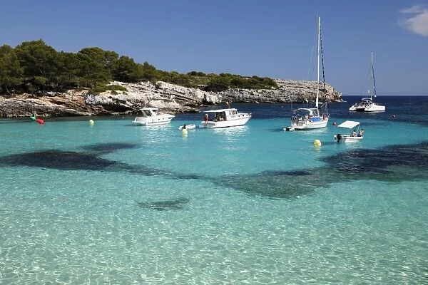 Cala en Turqueta, south west coast, near Ciutadella, Menorca, Balearic Islands, Spain