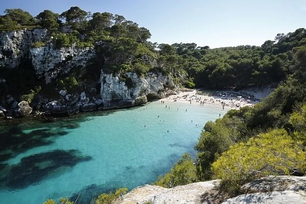 Cala Macarelleta, near Cala Galdana, South West Coast, Menorca, Balearic Islands