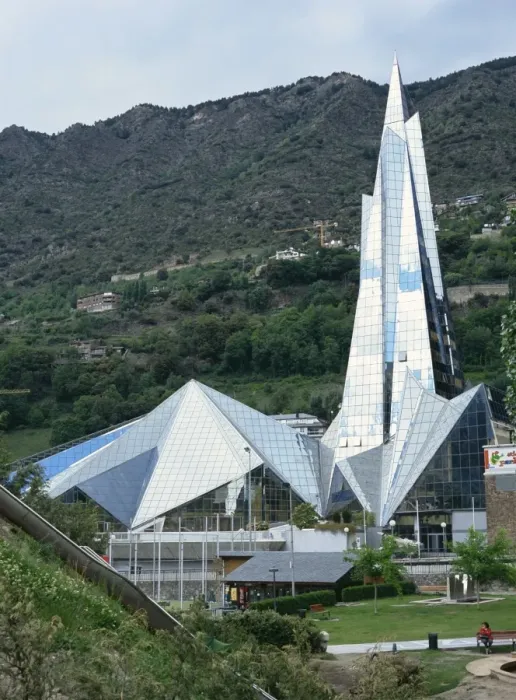 Framed Print : The Caldea, built in the 1990s using natural hot spas it has become a major tourist attraction in the capital, Andorra la Vella Framed Print : The Caldea, built in the 1990s using natural hot spas it has become a major tourist attraction in the capital, Andorra la Vella