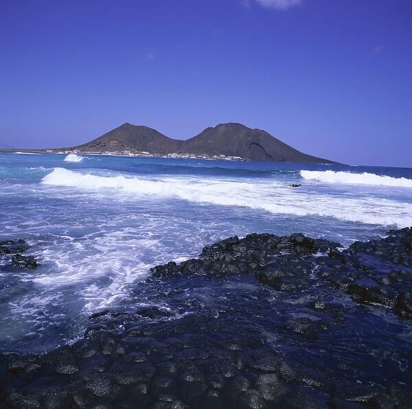 Calhau Beach, Sao Vicente Island, Cape Verde Islands, Atlantic Ocean, Africa