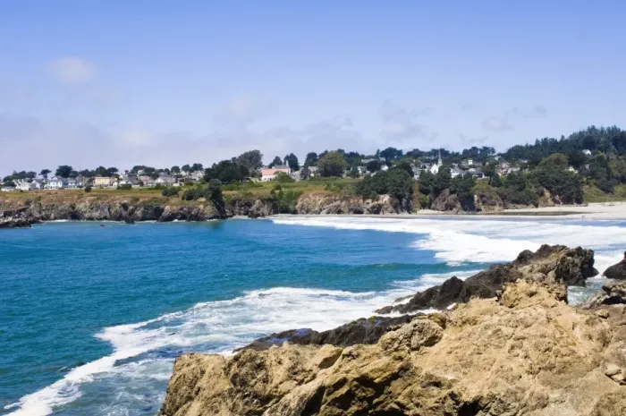 Framed Print : Californias picturesque Mendocino coast, California, United States of America Framed Print : Californias picturesque Mendocino coast, California, United States of America