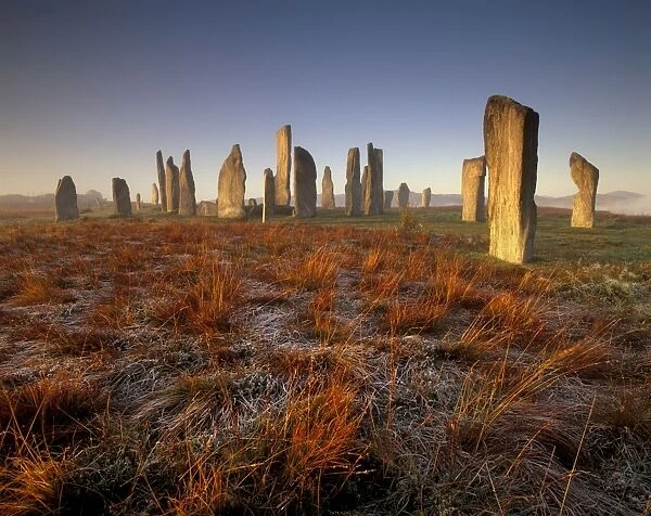 Callanish (Callanais) Stone Circle dating from Neolithic period between 3000