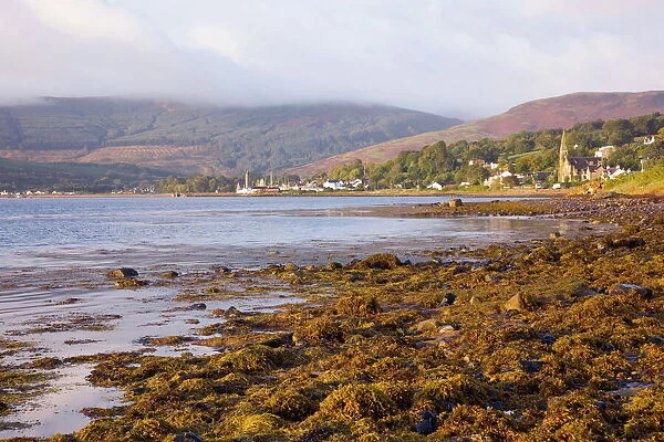 The calm waters of Lamlash Bay, early morning, Lamlash, Isle of Arran, North Ayrshire