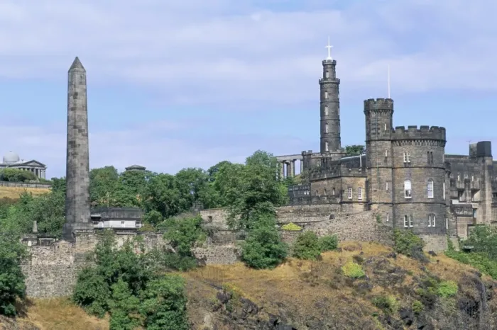 Framed Print : Calton Hill monuments Framed Print : Calton Hill monuments